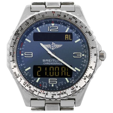 breitling watches with digital display